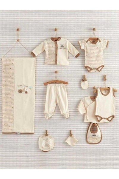 Cream Newborn Organic Male Baby Output