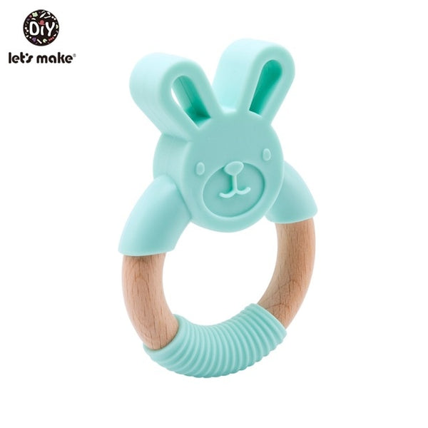 Silicone Teether Cartoon Elephant