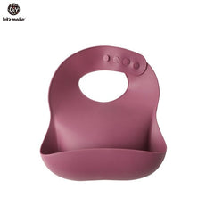 Silicone Bibs For Kids Newborn Feeding