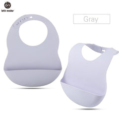 Silicone Bibs For Kids Newborn Feeding