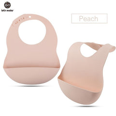 Silicone Bibs For Kids Newborn Feeding
