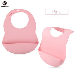 Silicone Bibs For Kids Newborn Feeding