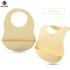 Silicone Bibs For Kids Newborn Feeding