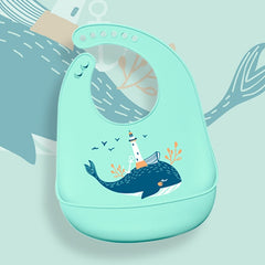 Silicone Bibs For Kids Newborn Feeding