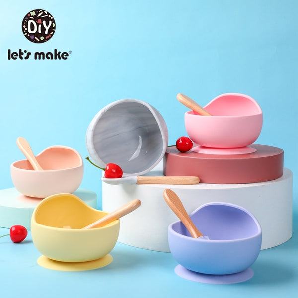 Silicone Baby Feeding Set