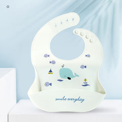 Silicone Bibs For Kids Newborn Feeding