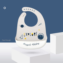 Silicone Bibs For Kids Newborn Feeding