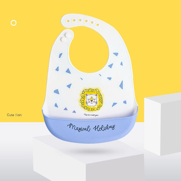 Silicone Bibs For Kids Newborn Feeding