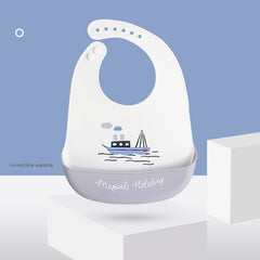 Silicone Bibs For Kids Newborn Feeding
